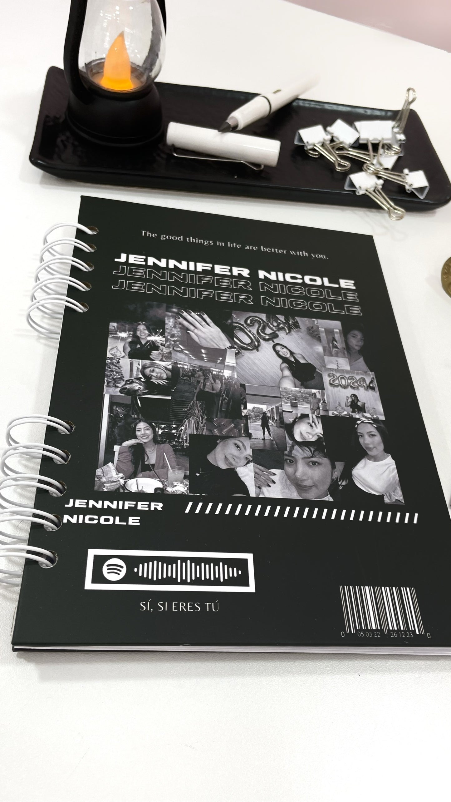 Cuaderno Personalizado Estilo Portada Musical