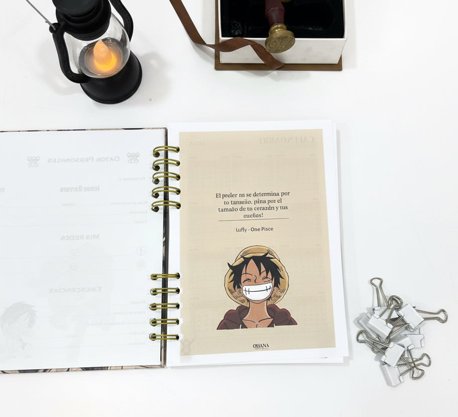 Agenda Temática One Piece