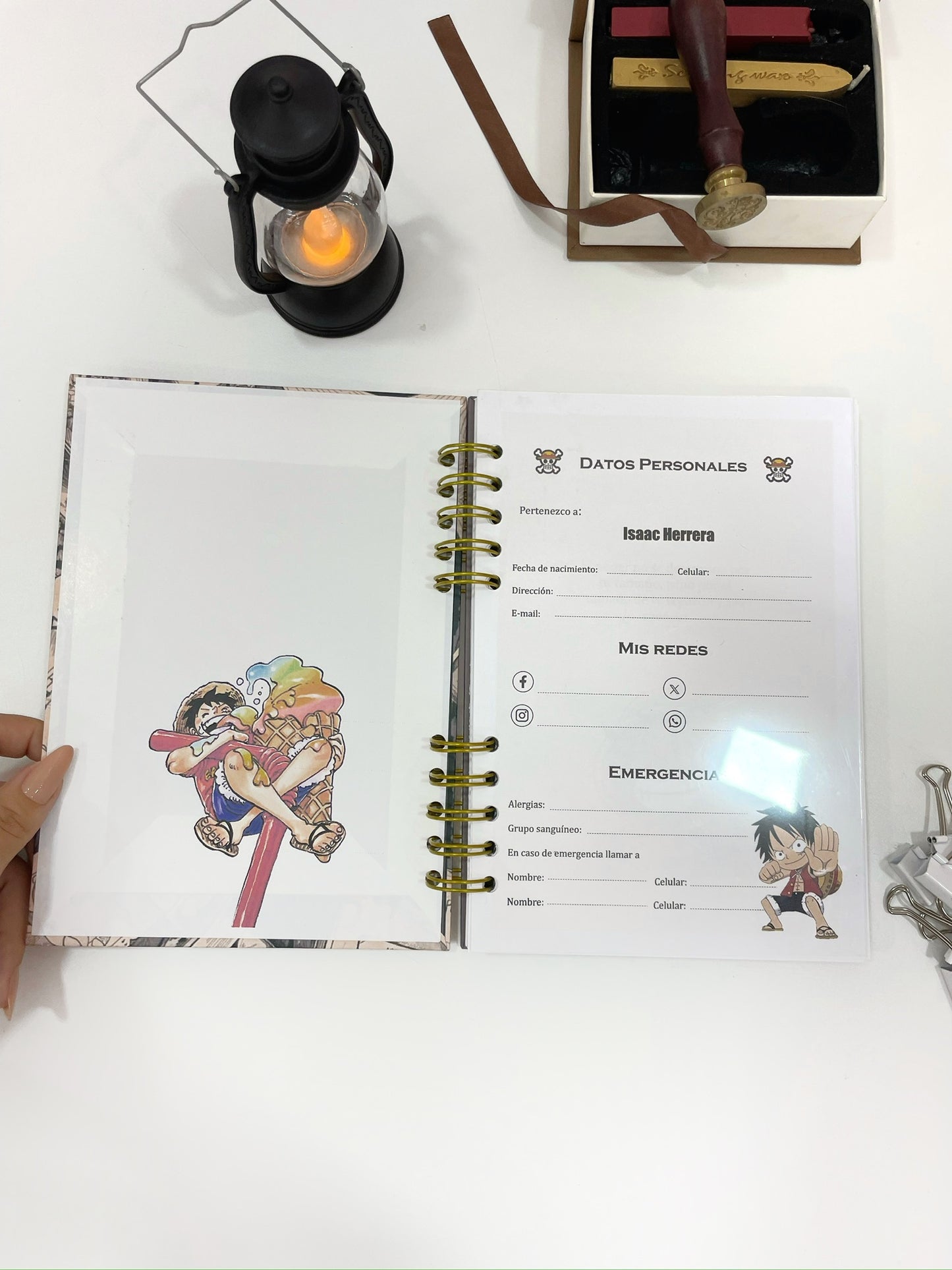 Agenda Temática One Piece