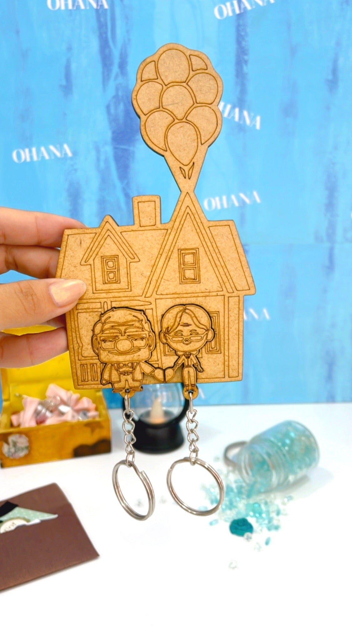 Porta Llaves Inspirado en Up