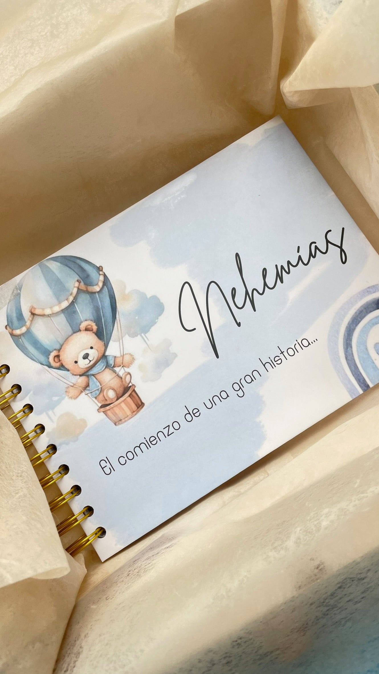 Álbum de bebé personalizado