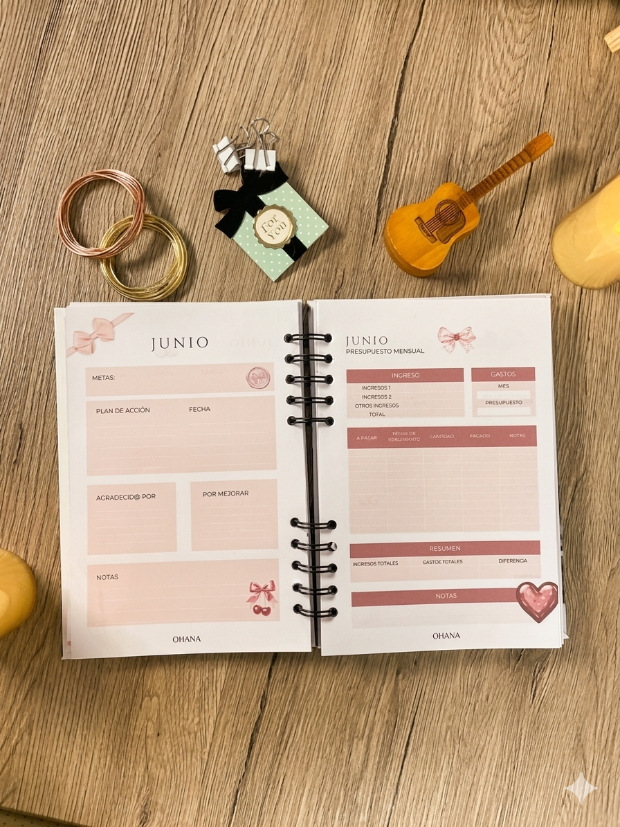 Agenda personalizada temática 
 Edición Ricardo Arjona
