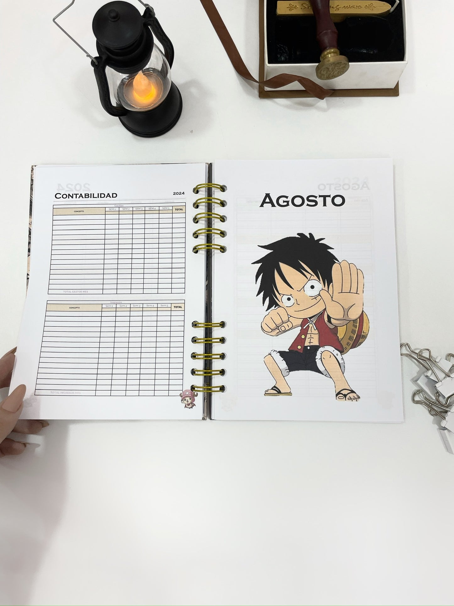 Agenda Temática One Piece