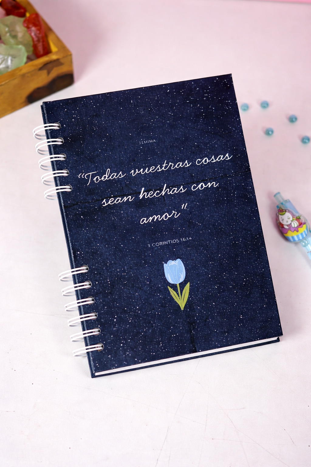 Agenda Mensual Temática Tulipanes