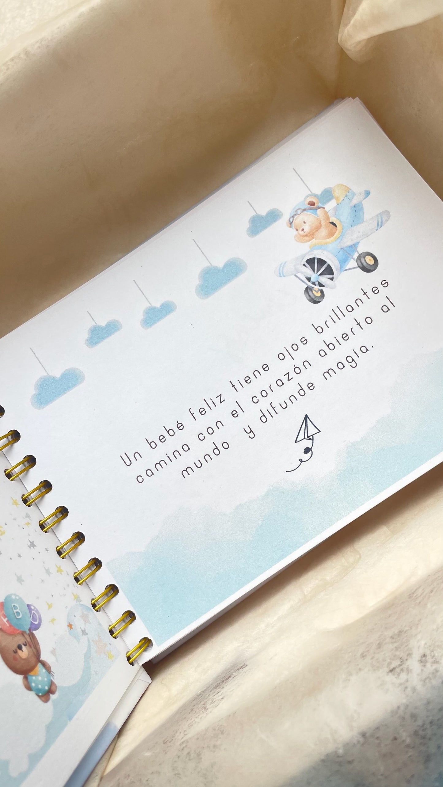 Álbum de bebé personalizado