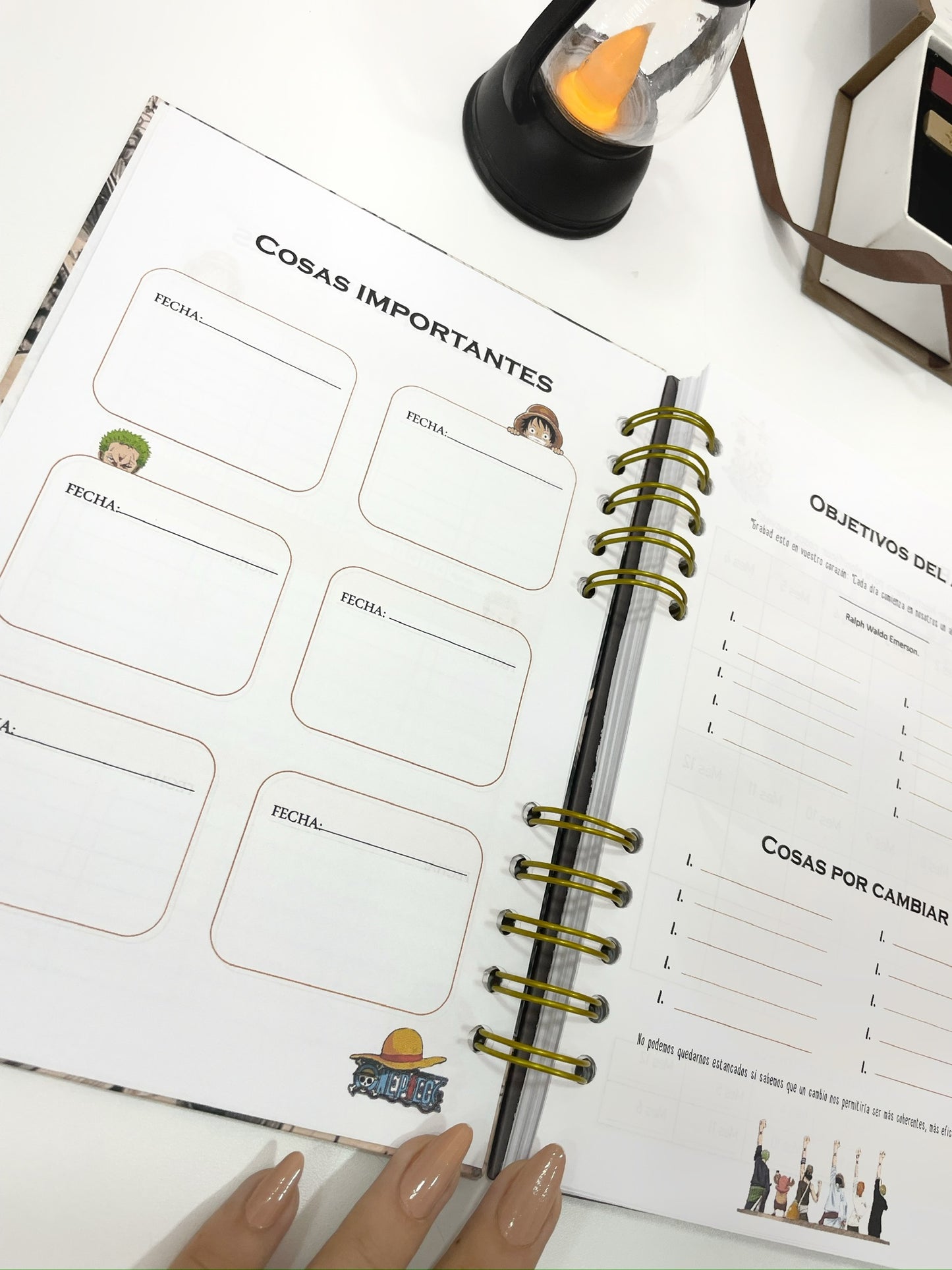 Agenda Temática One Piece